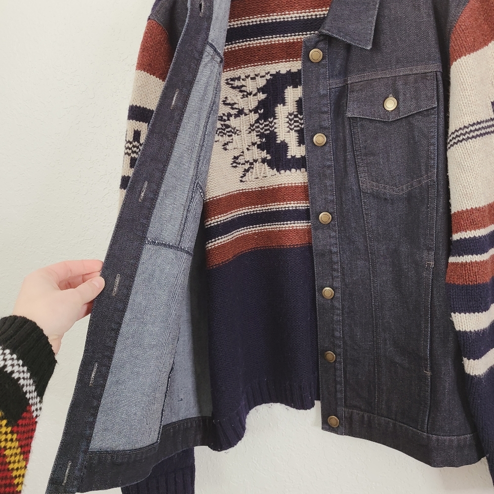 SOLD Pendleton Athena Southwest Sweater Jacket - Picture 8 of 10